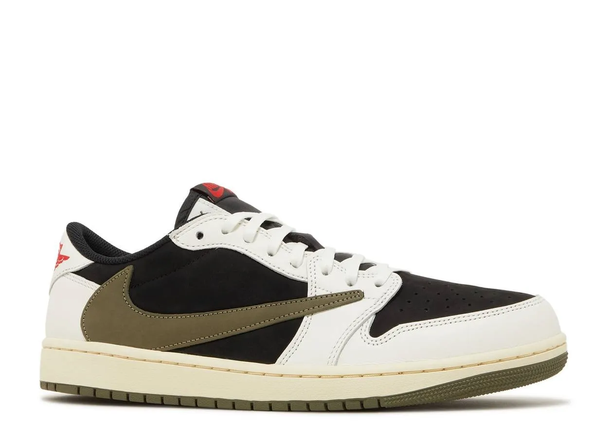 Air Jordan 1 Low OG SP Travis Scott Olive Leisure Day Outfit Choice