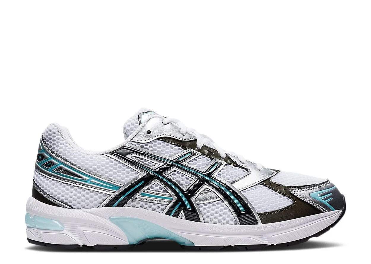 Sleek Option Asics Gel-1130 White Black Turquoise