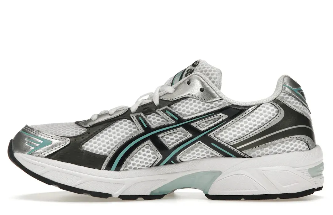 Fashionable Look Neutral palette ASICS Gel-1130 White Black Turquoise
