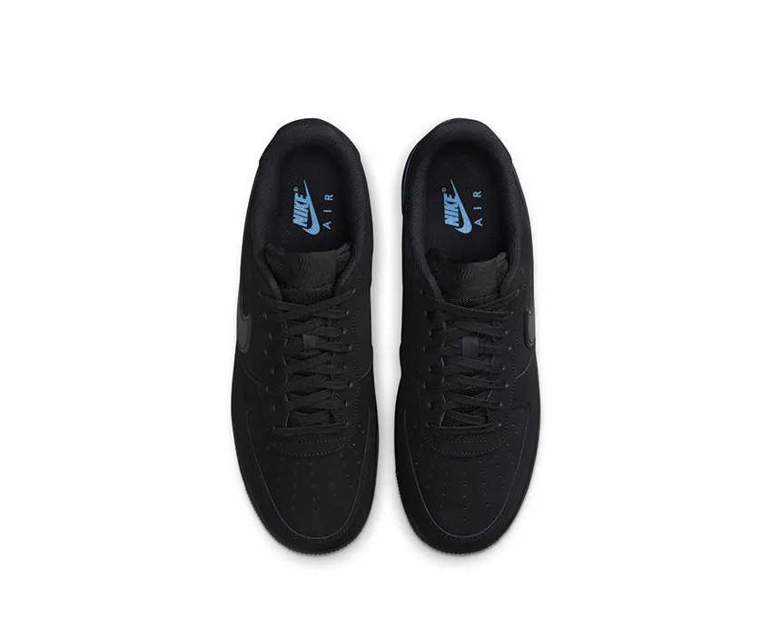 Throw Hike Nike Air Force 1 '07 "Black University Blue"