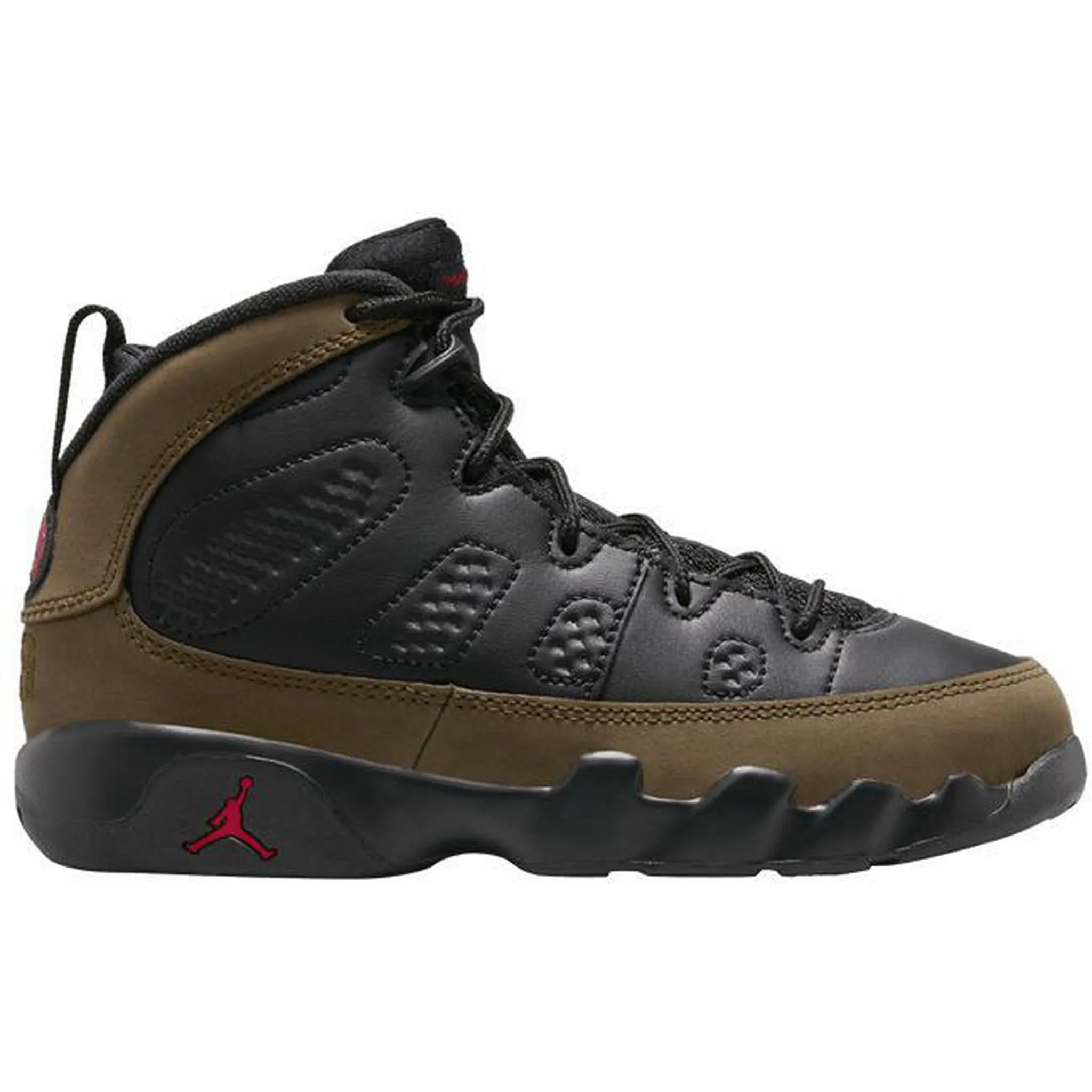 Jordan 9 Retro Olive (2024) (PS) Icon Edge Forest Mood