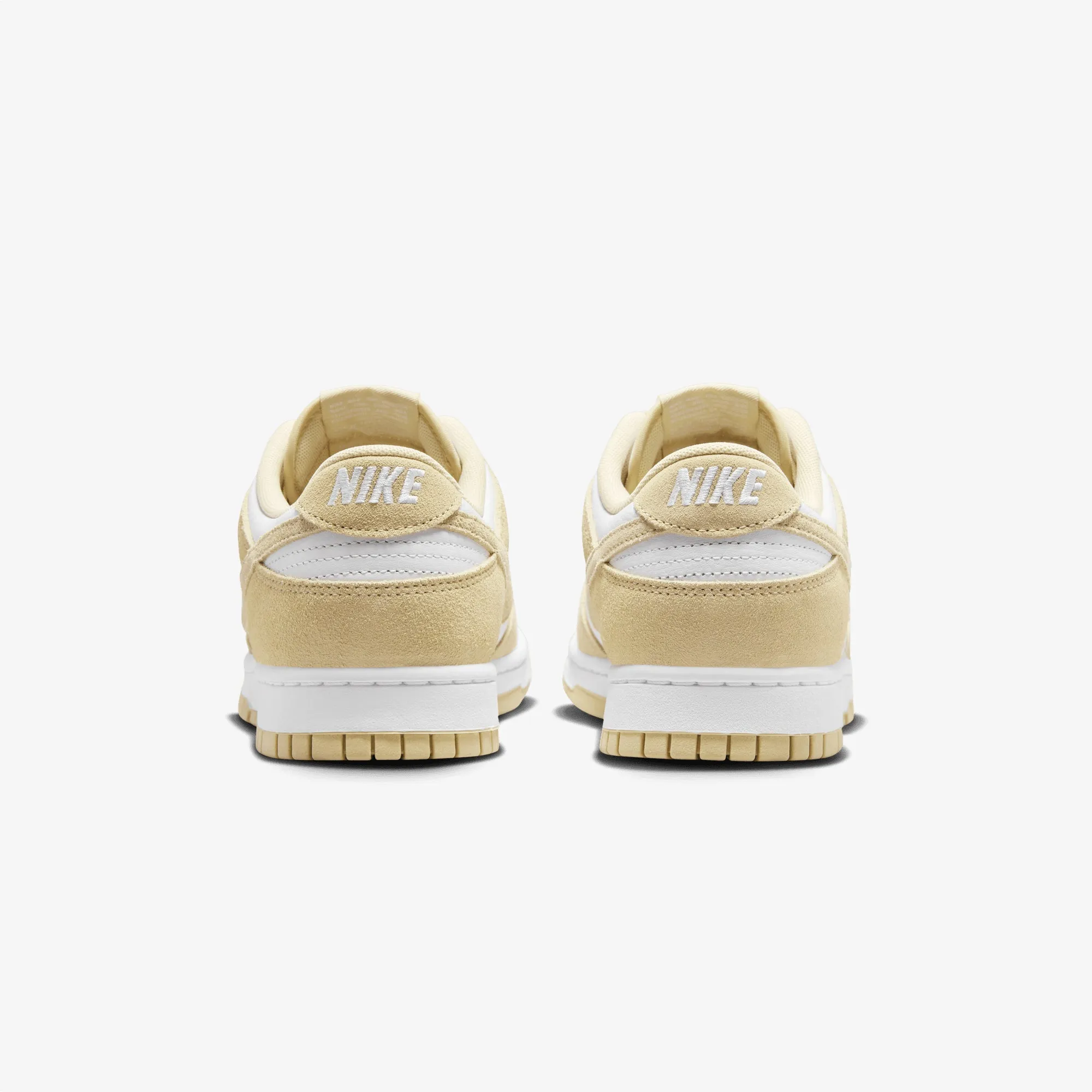 NIKE | DUNK LOW RETRO { WHITE/TM GOLD-WHITE Comfortable Insole