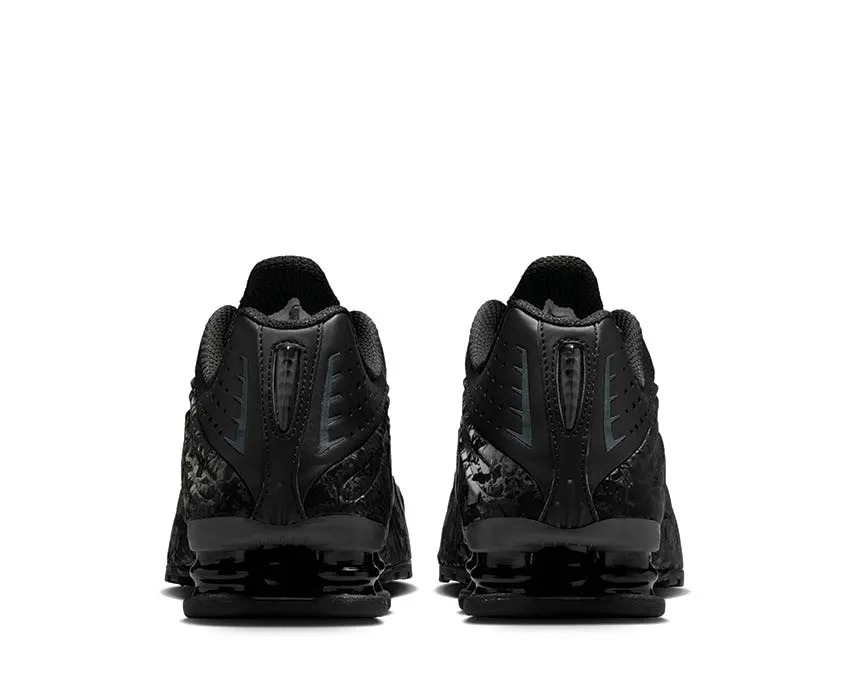 Incredible breathability Odor Free Nike Shox R4 W "Black Floral"