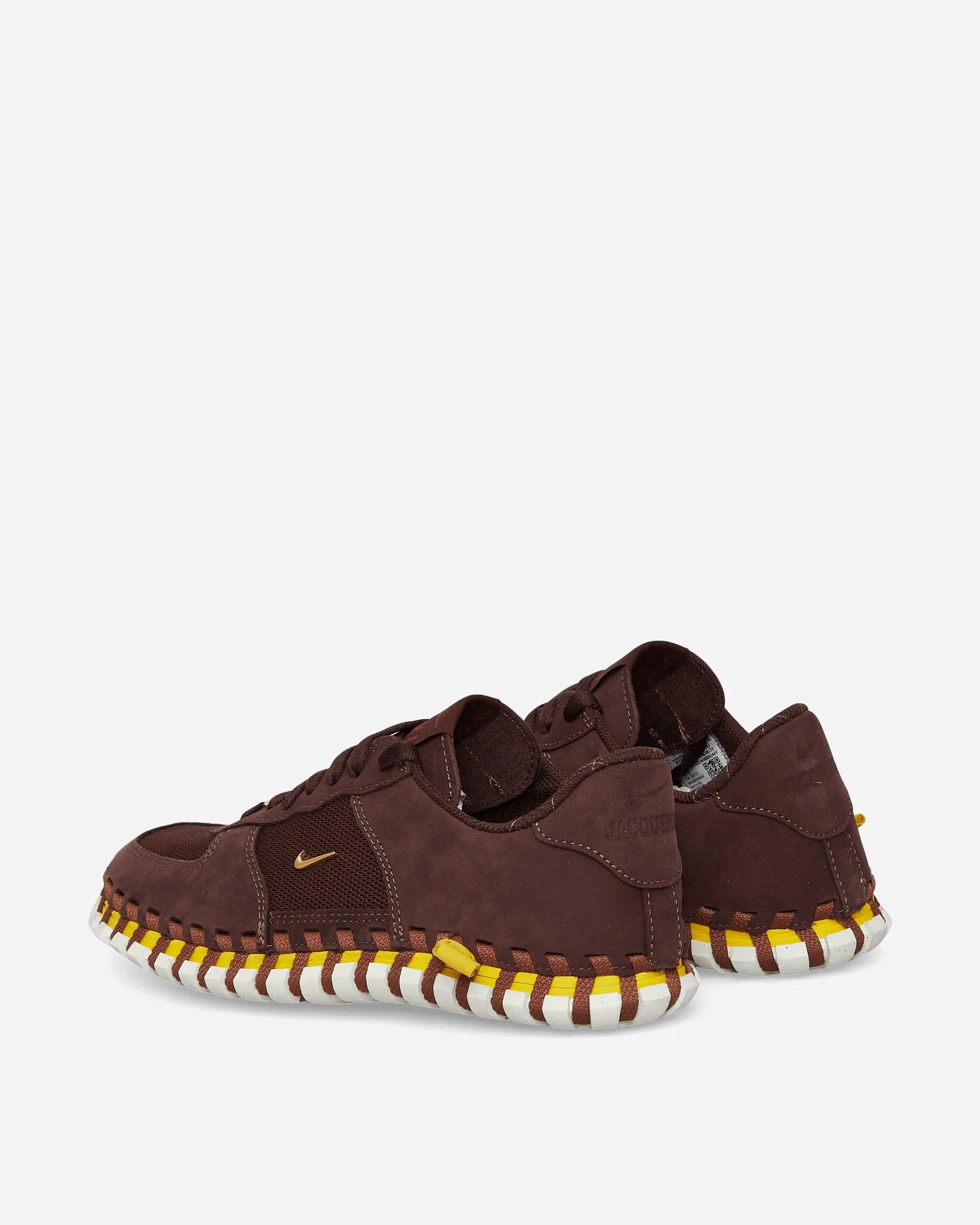 Kids Fun Women's JACQUEMUS J Force 1 Low LX Sneakers Earth / Metallic Gold