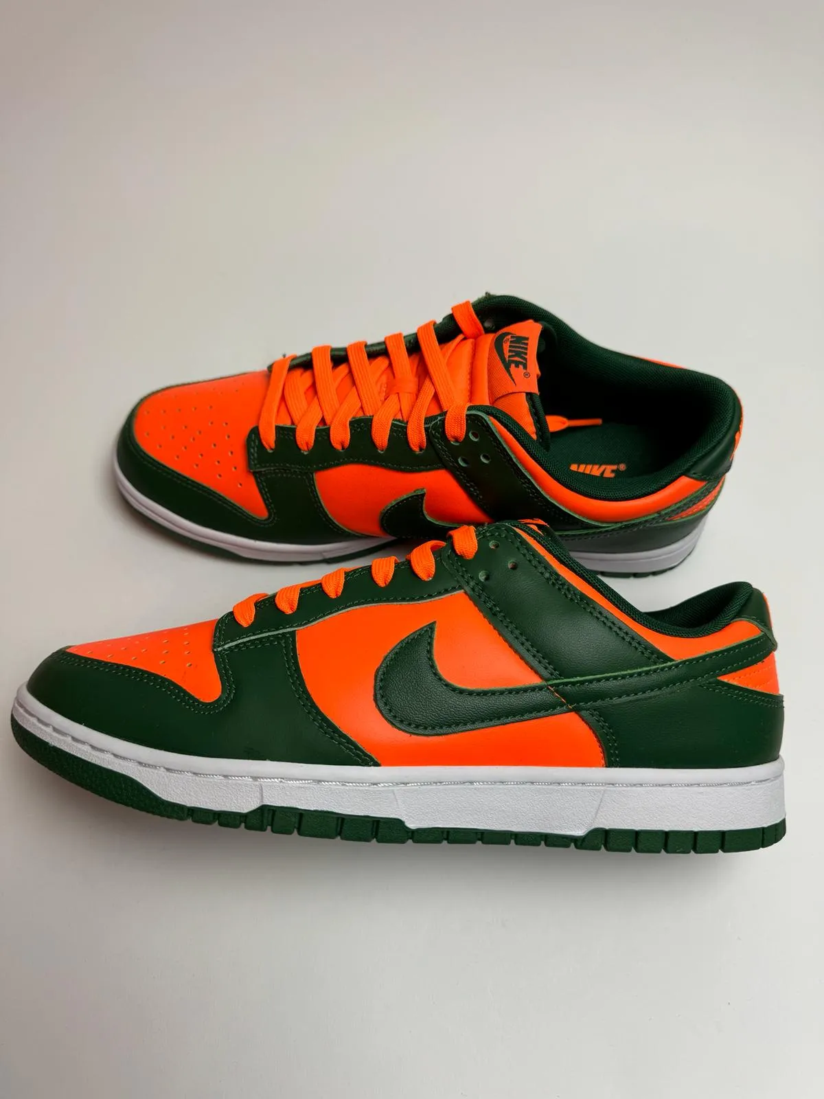 Anti Odor Modern Pace Nike Dunk Low Retro "Miami Hurricanes"