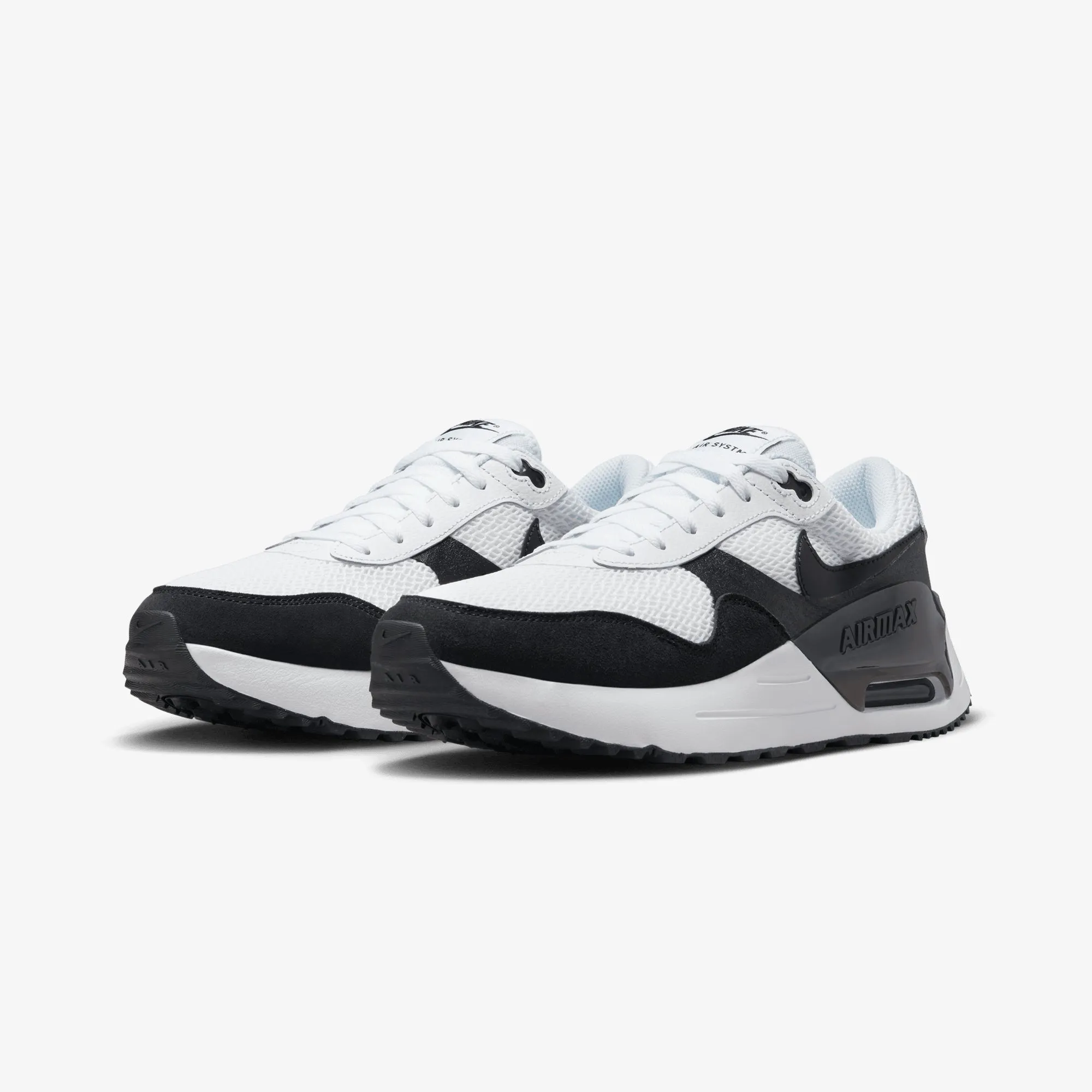 Anti Slip Nike | AIR MAX SYSTM { WHITE/BLACK-SUMMIT WHITE
