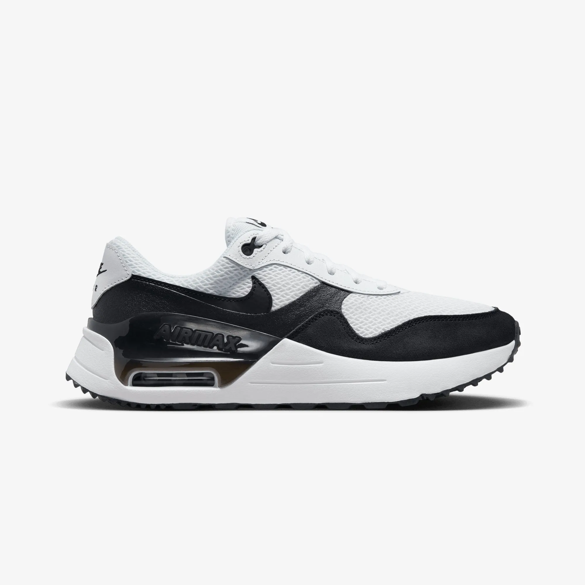 Rich Glow Nike | AIR MAX SYSTM { WHITE/BLACK-SUMMIT WHITE