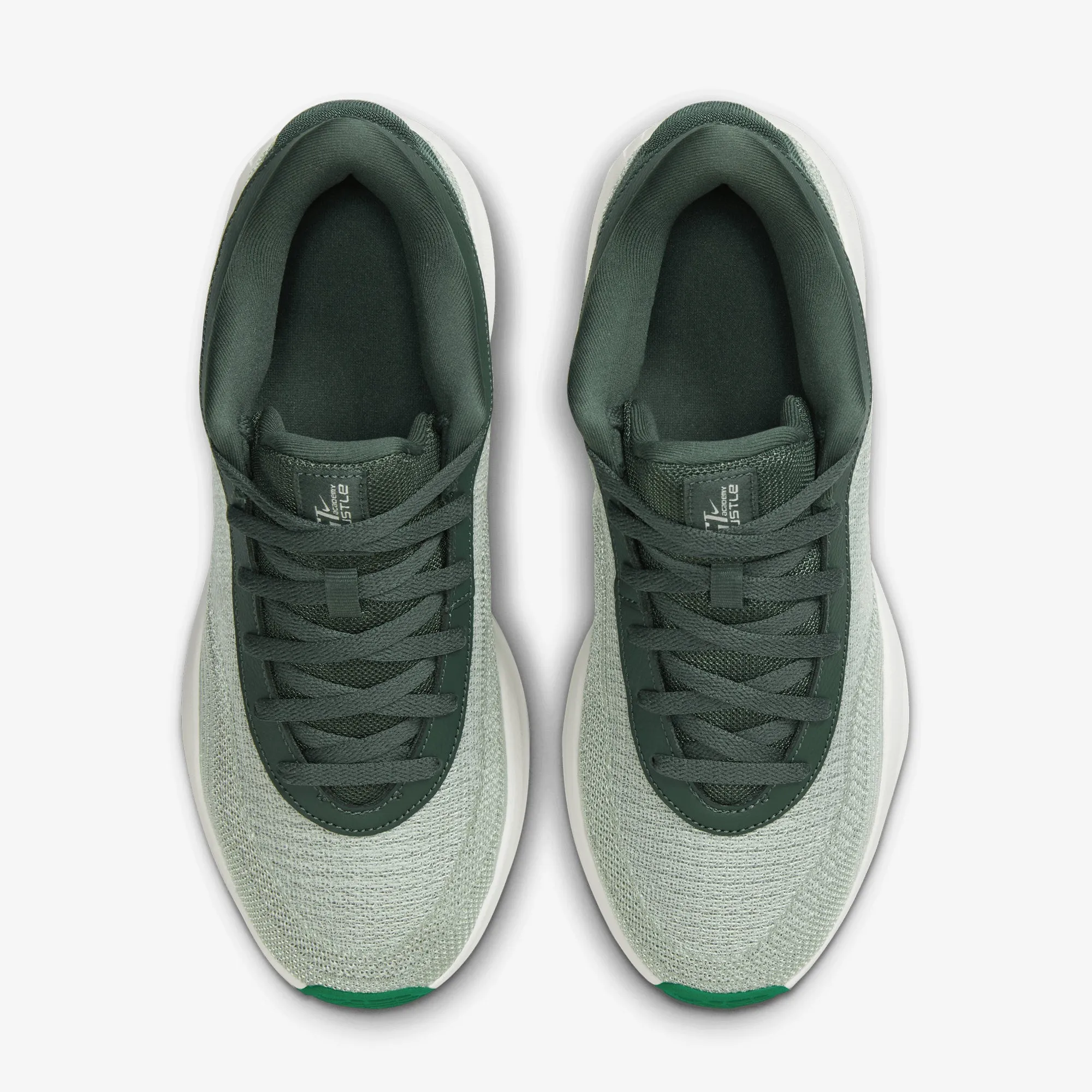 NIKE | G.T. HUSTLE ACADEMY EP { VINTAGE GREEN/SAIL-STADIUM GREEN Foot Ease Air Dry