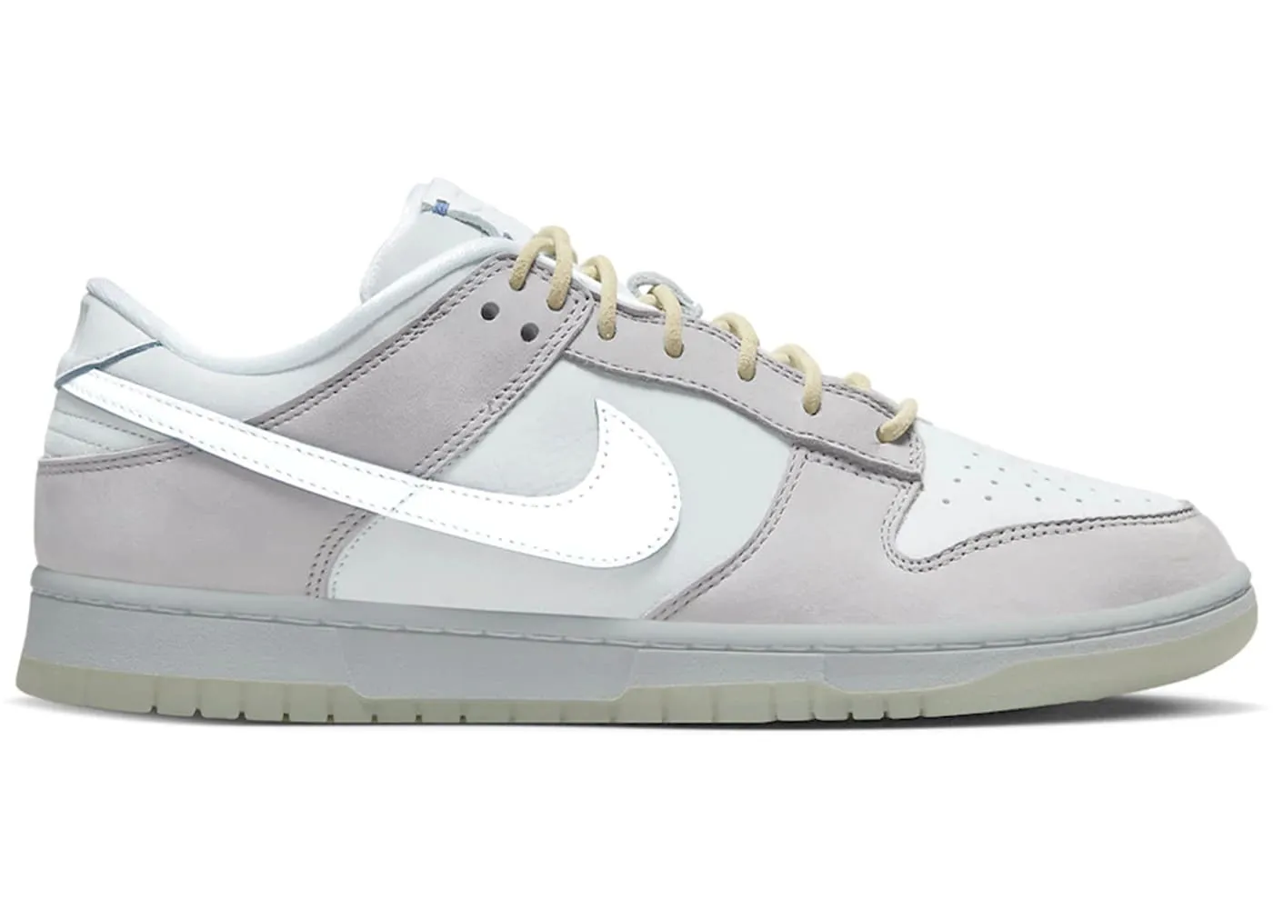 Relaxed Cushion Nike Dunk Low Wolf Grey Pure Platinum