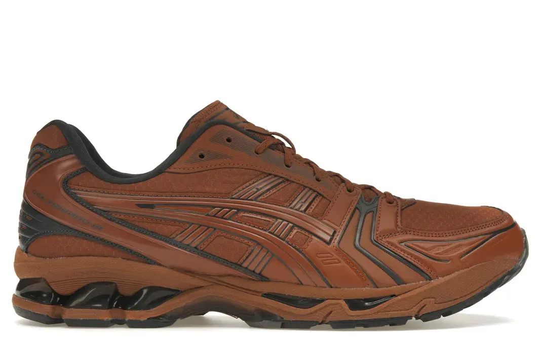 Slip Resistant Compound Workout Session ASICS Gel-Kayano 14 Earthenware Pack Rusty Brown