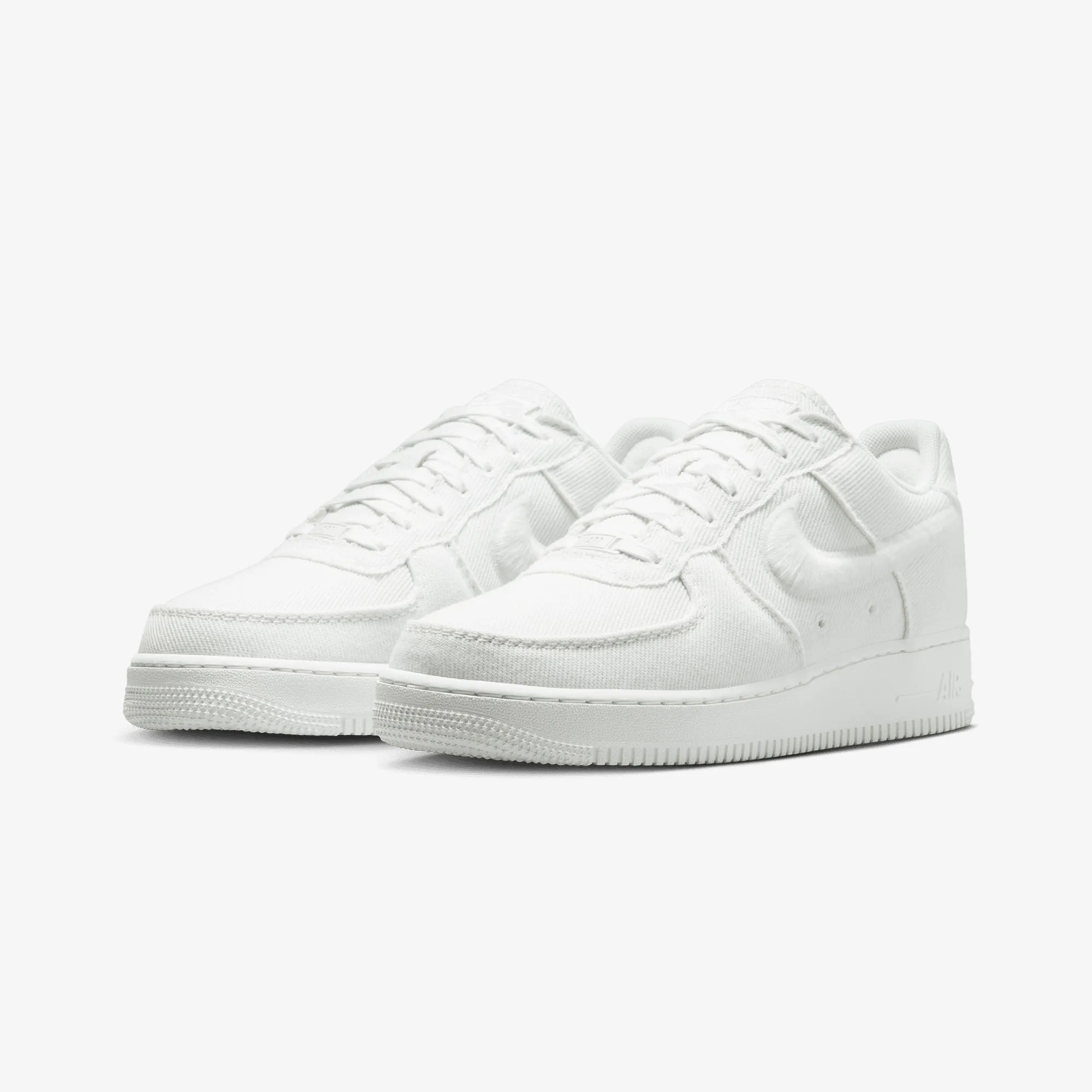 NIKE | AIR FORCE 1 LOW CANVAS { SUMMIT WHITE/SUMMIT WHITE Week Easy