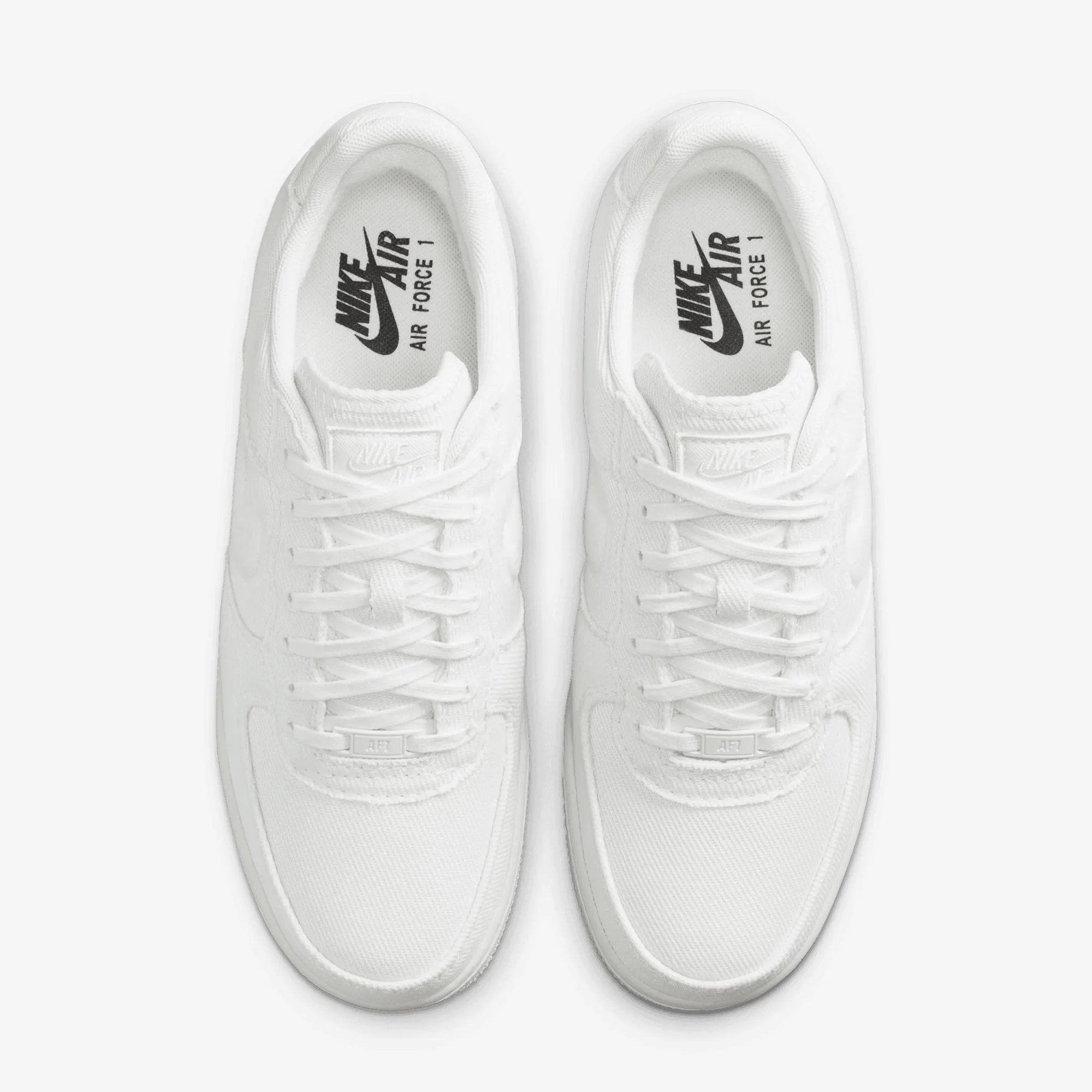 Airy Design High Quality NIKE | AIR FORCE 1 LOW CANVAS { SUMMIT WHITE/SUMMIT WHITE