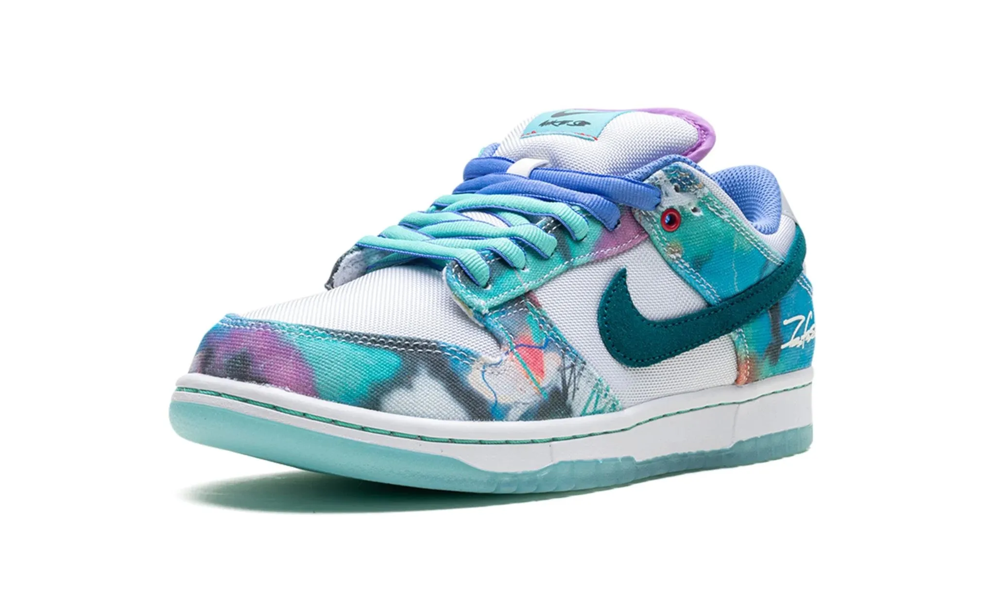 Antistatic Nike Dunk Low "Futura - Bleached Aqua"