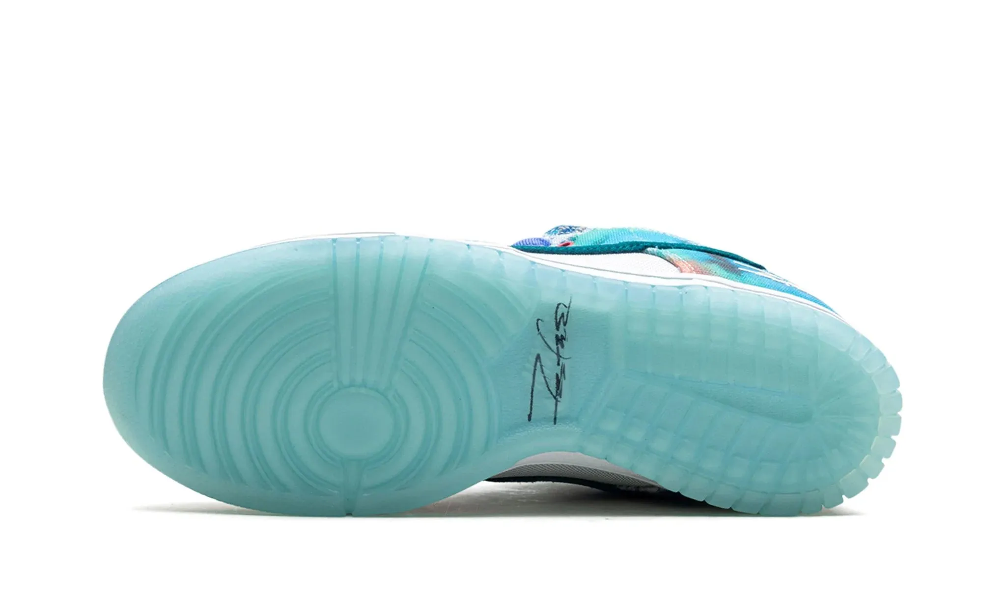 Nike Dunk Low "Futura - Bleached Aqua" Modern Fashion