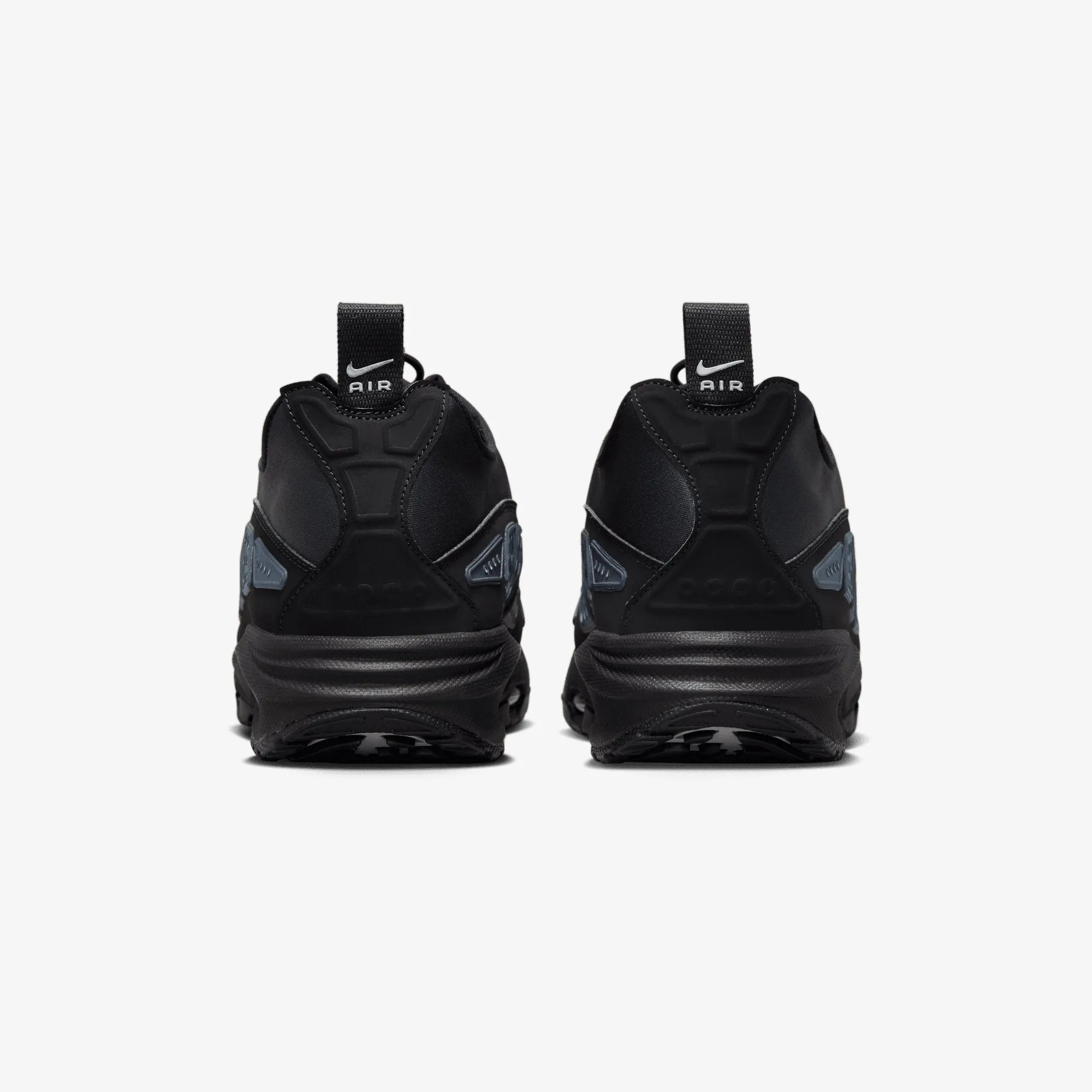 NIKE | AIR MAX SNDR { BLACK & SILVER Antique Glow Mesh Upper