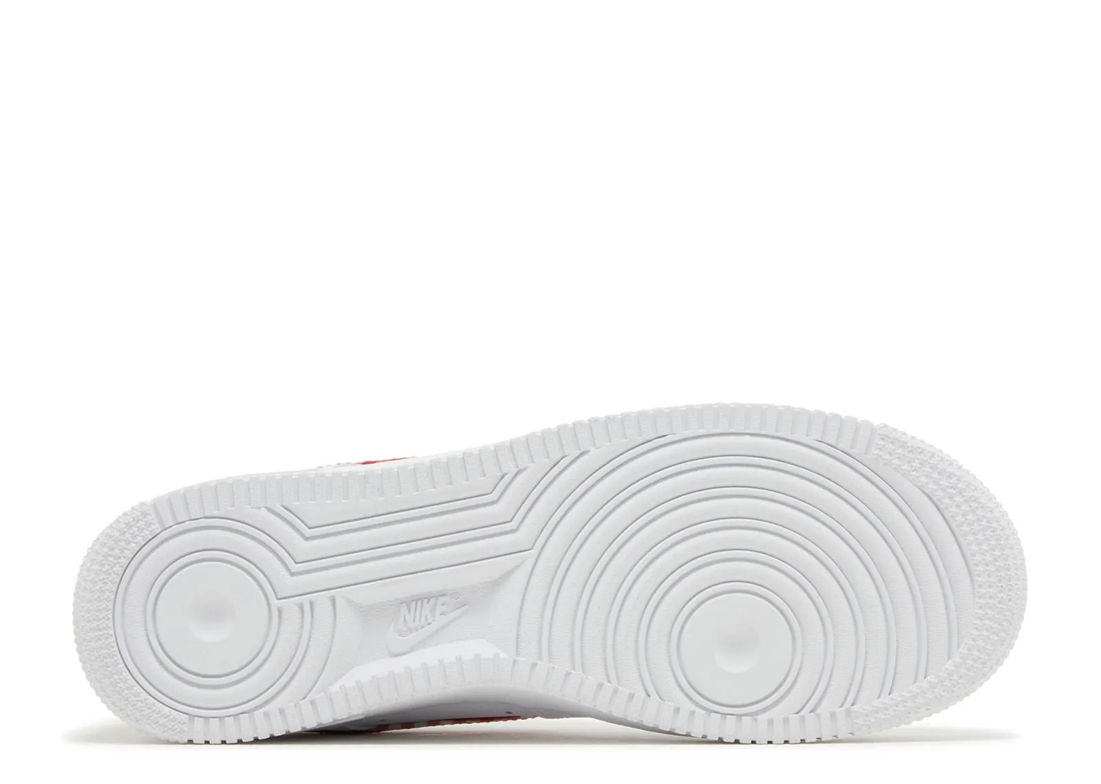 Nike Air Force 1 Low '07 Essential White Mystic Red Gingham Lunch Walk Fit Freedom