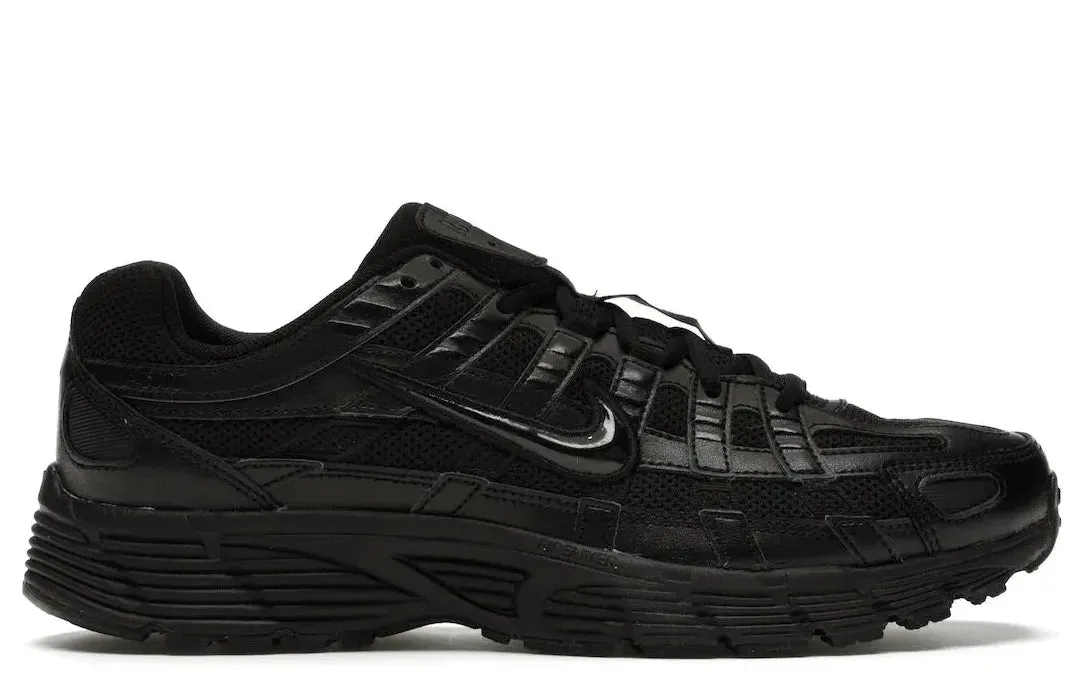 thick - sole shoes for competition Nike P-6000 Black