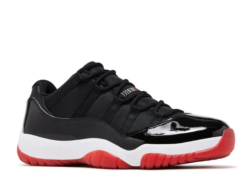 Air Jordan 11 Retro Low Bred (2025) Bounce Edge Party Glow