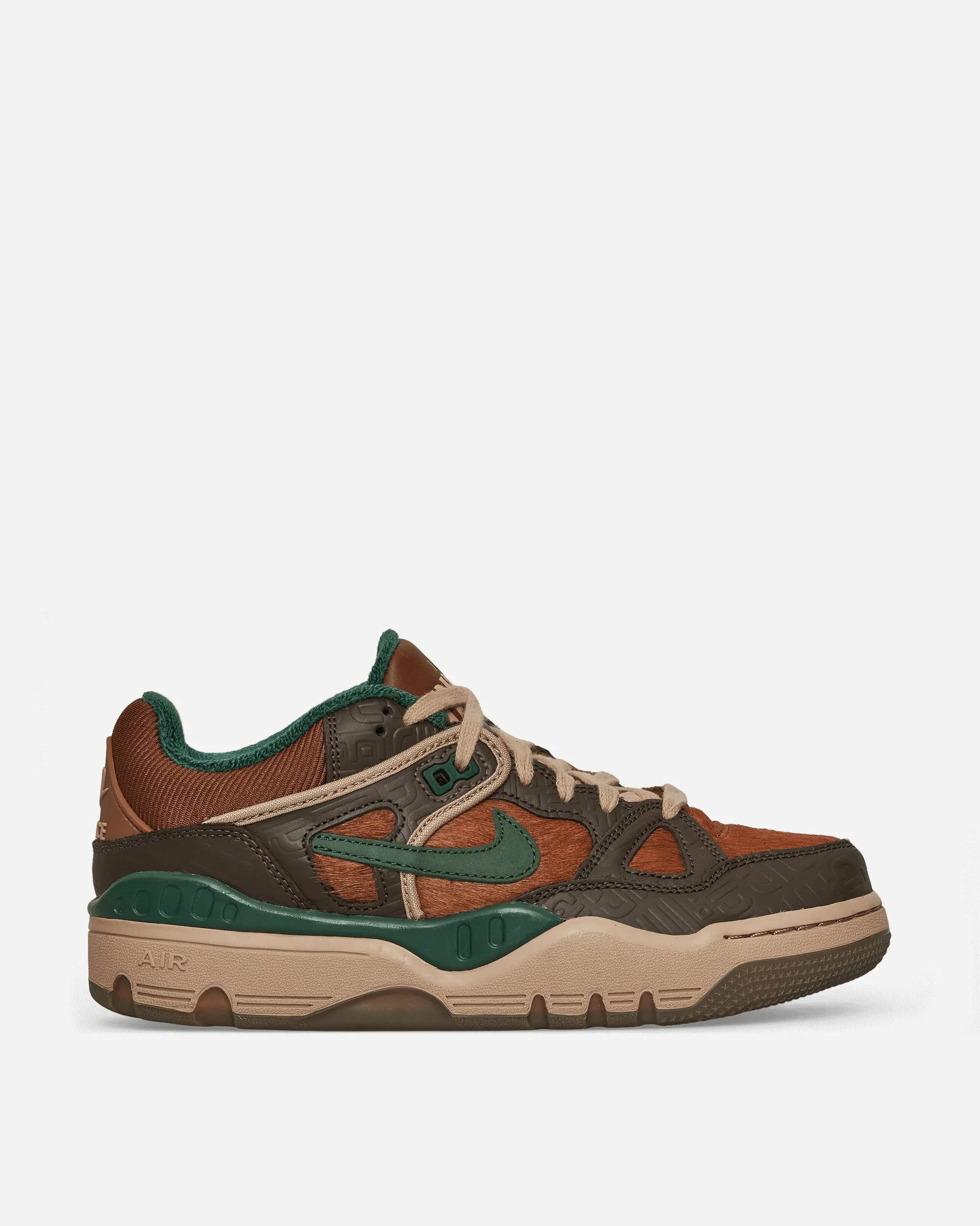 Firm Edge Comfort Slope NIGO Air Force 3 Low Sneakers Baroque Brown / Pecan