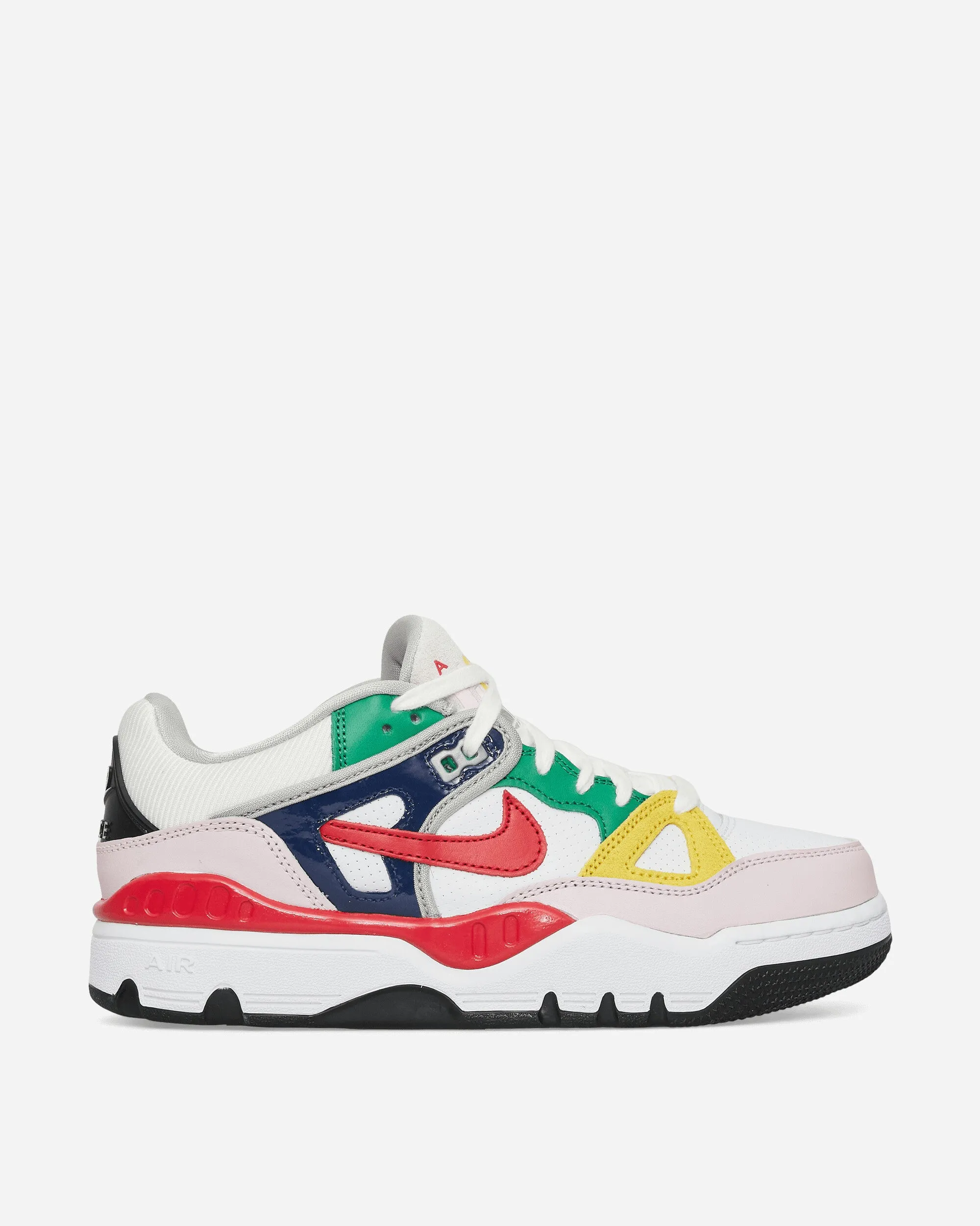 Travel Must Nigo Air Force 3 Low Sneakers Blue Void / Tour Yellow