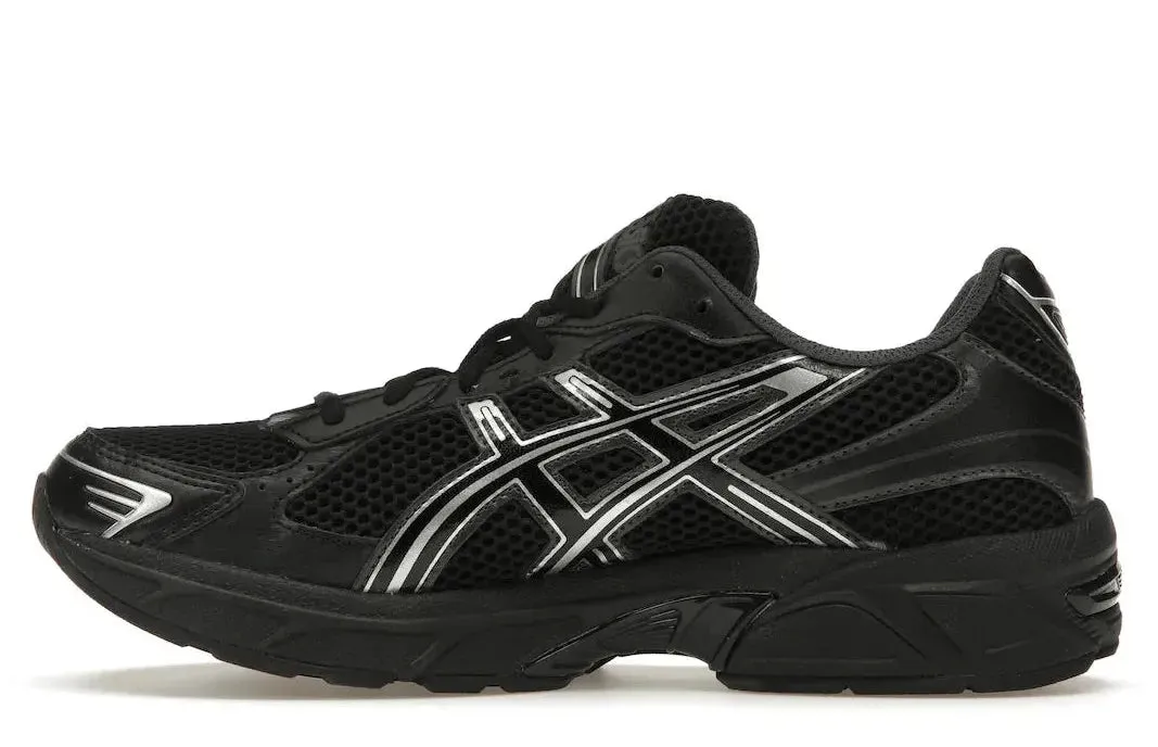 ASICS Gel-1130 Black Pure Silver Breathable Vamp Simple Edge