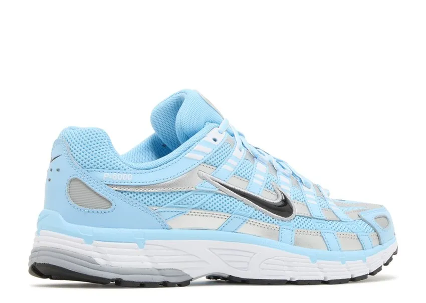 Nike P-6000 Aquarius Blue Ankle Braces traction - control shoes
