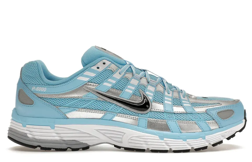 running in smooth tracks shoes running for fun shoes Nike P-6000 Aquarius Blue