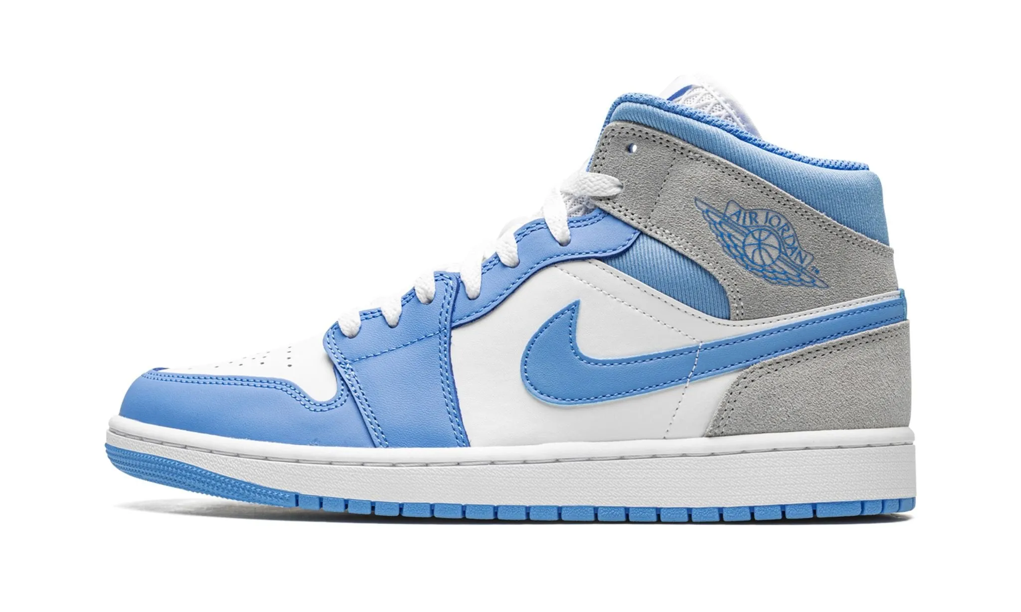 City Daily Air Jordan 1 Mid SE University Blue Grey
