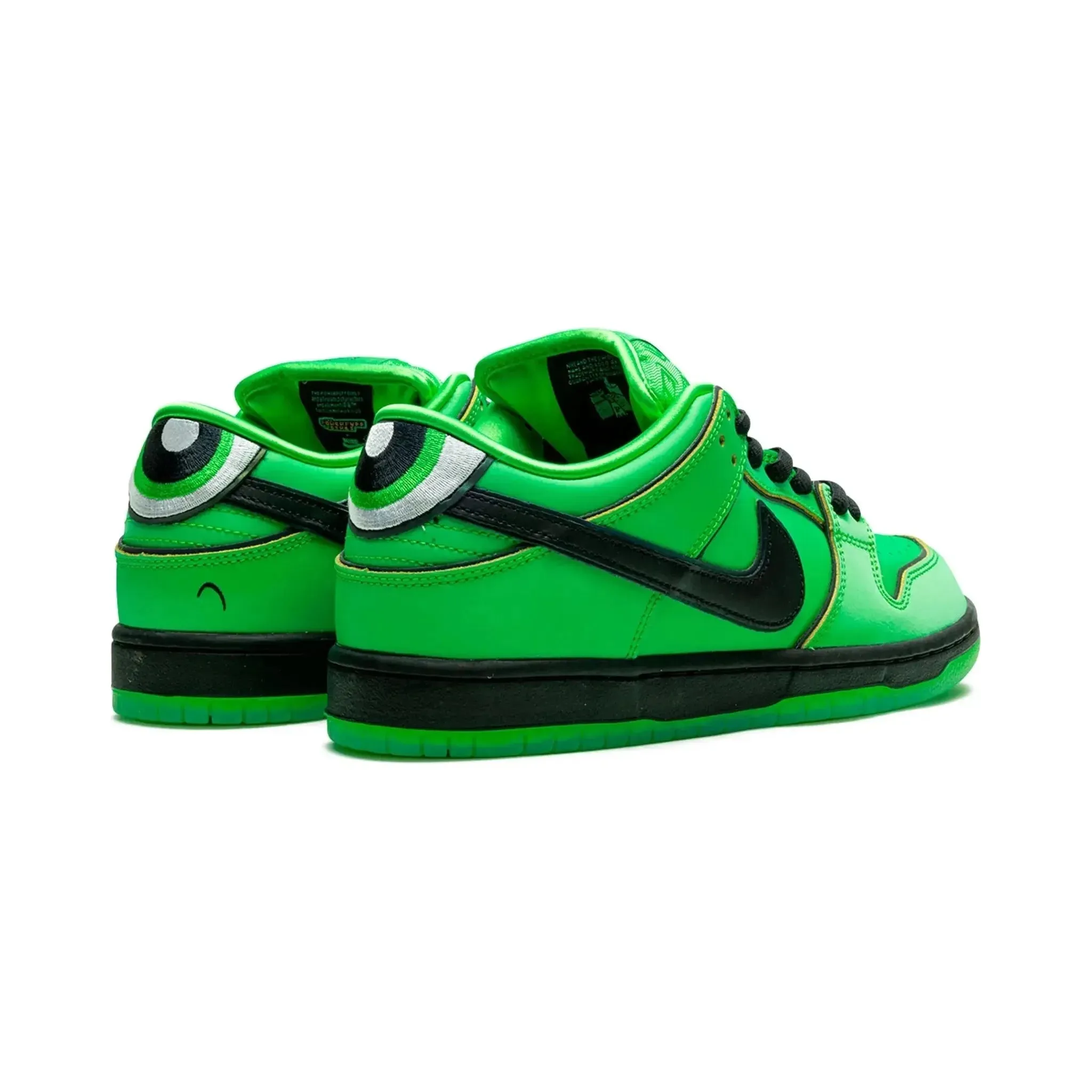 Camera Look Body Align NIKE SB DUNK "Powerpuff Girls Buttercup"