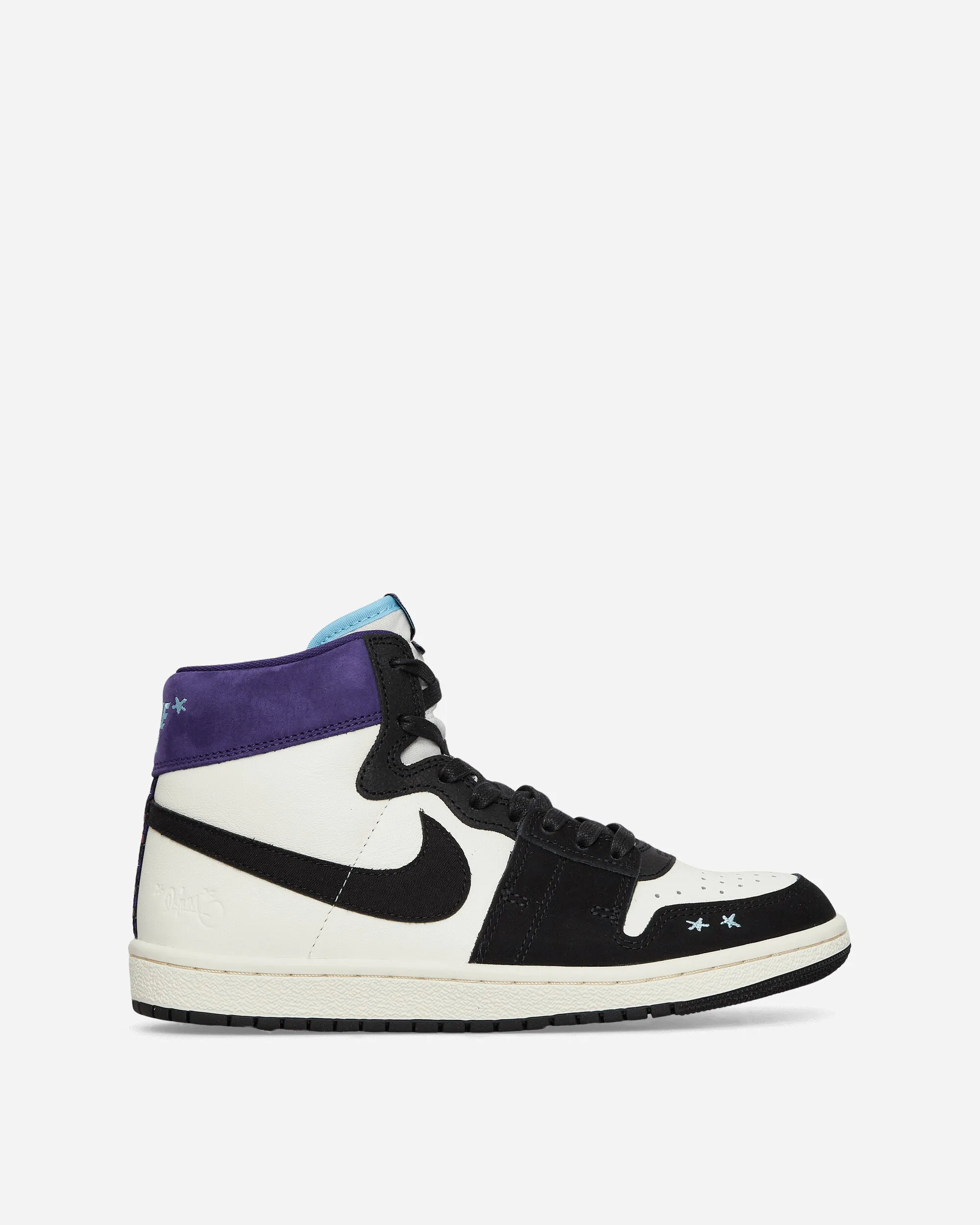 Every Step Women's Opium Air Ship SP Sneakers Black / Court Purple