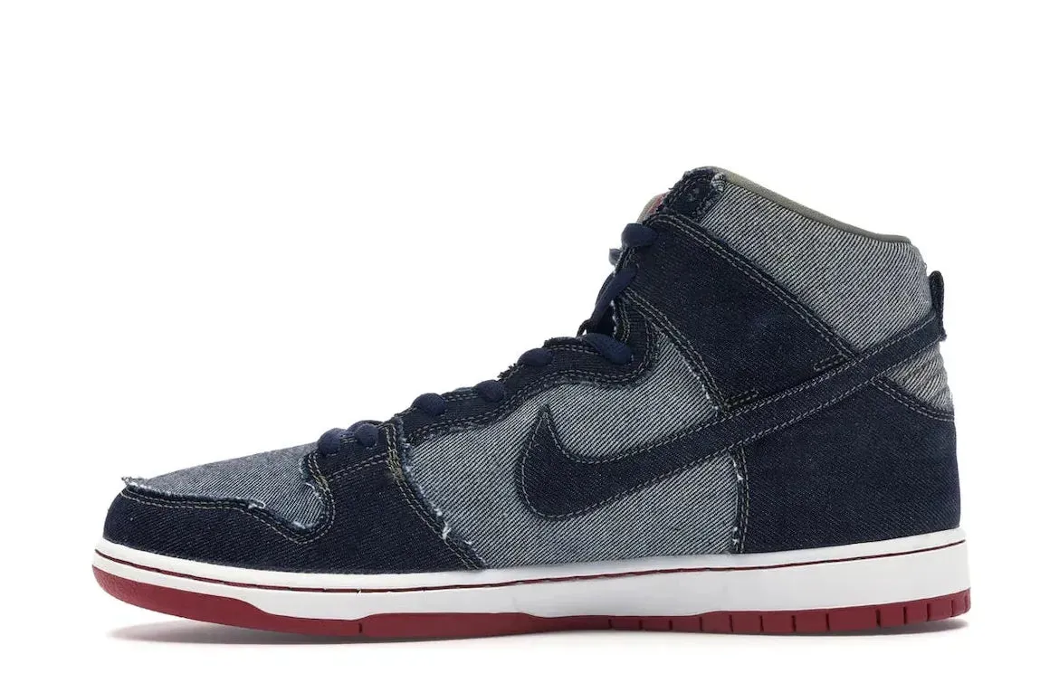 Nike SB Dunk High Reese Forbes Denim Travel Walker