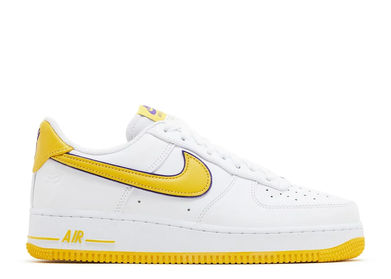 Effortless Wear Style Basic Nike Air Force 1 Low Retro QS Kobe Bryant Lakers Home
