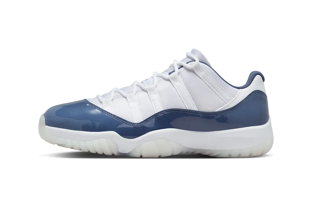 Jordan 11 Retro Low "Diffused Blue" Indoor Use Comfort Ankle