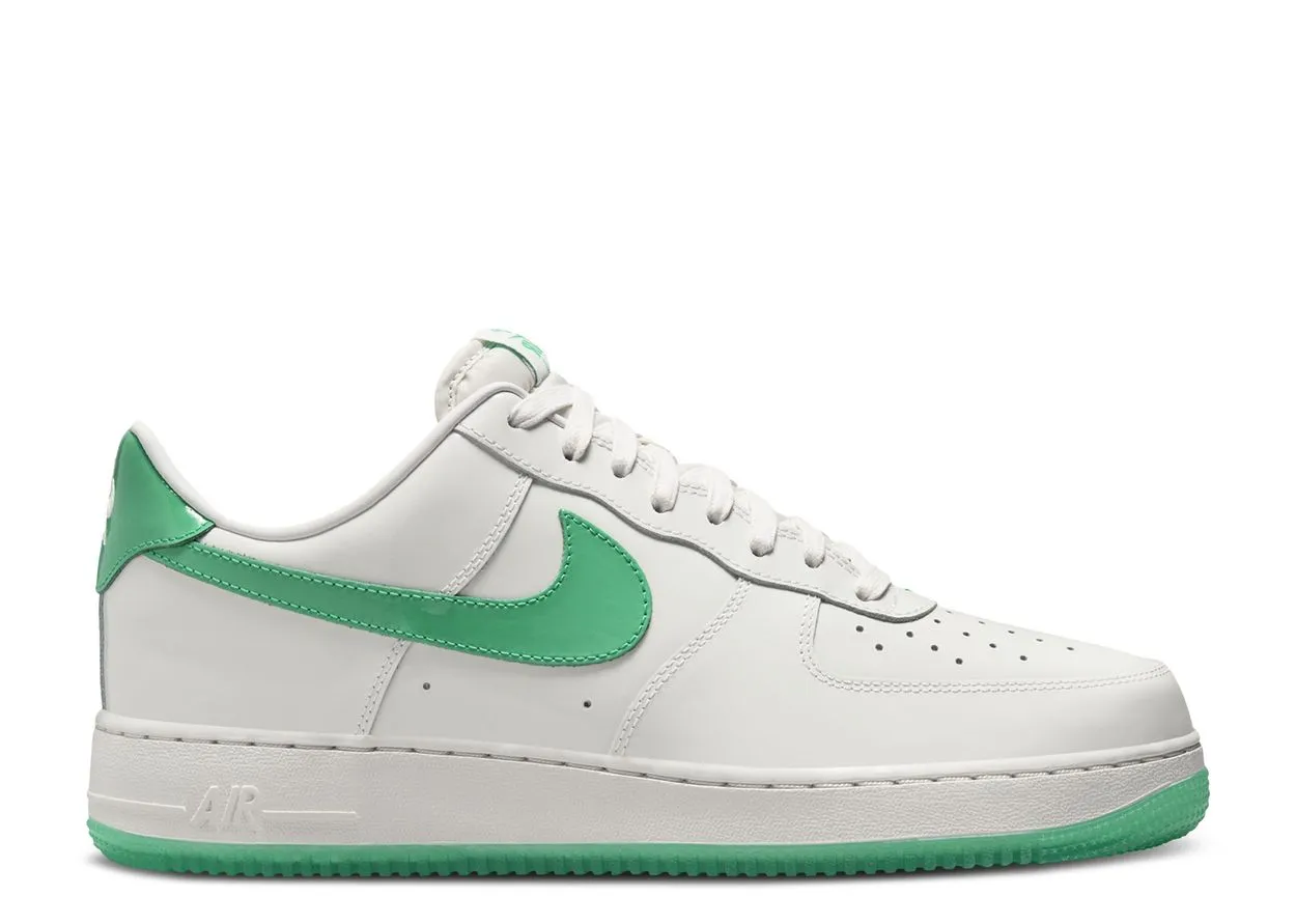 Nike Air Force 1 Low '07 Patent Platinum Tint Stadium Green Lake Side