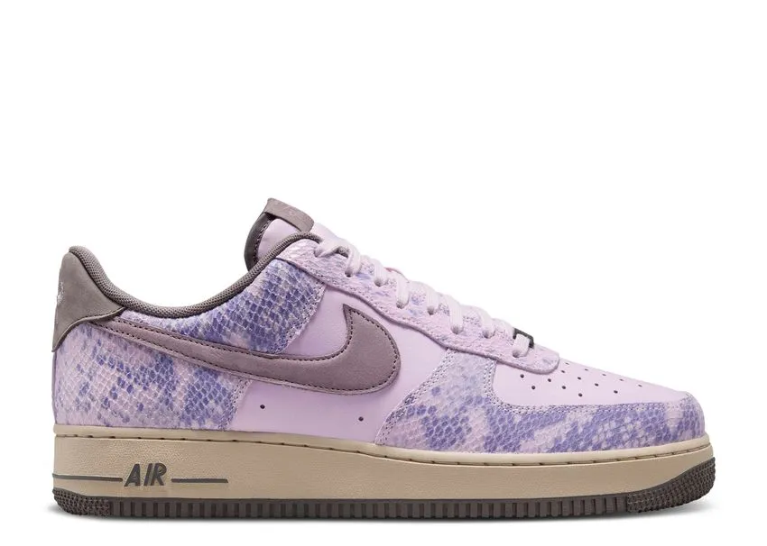 Nike Air Force 1 Low Purple Snakeskin Trend Fit