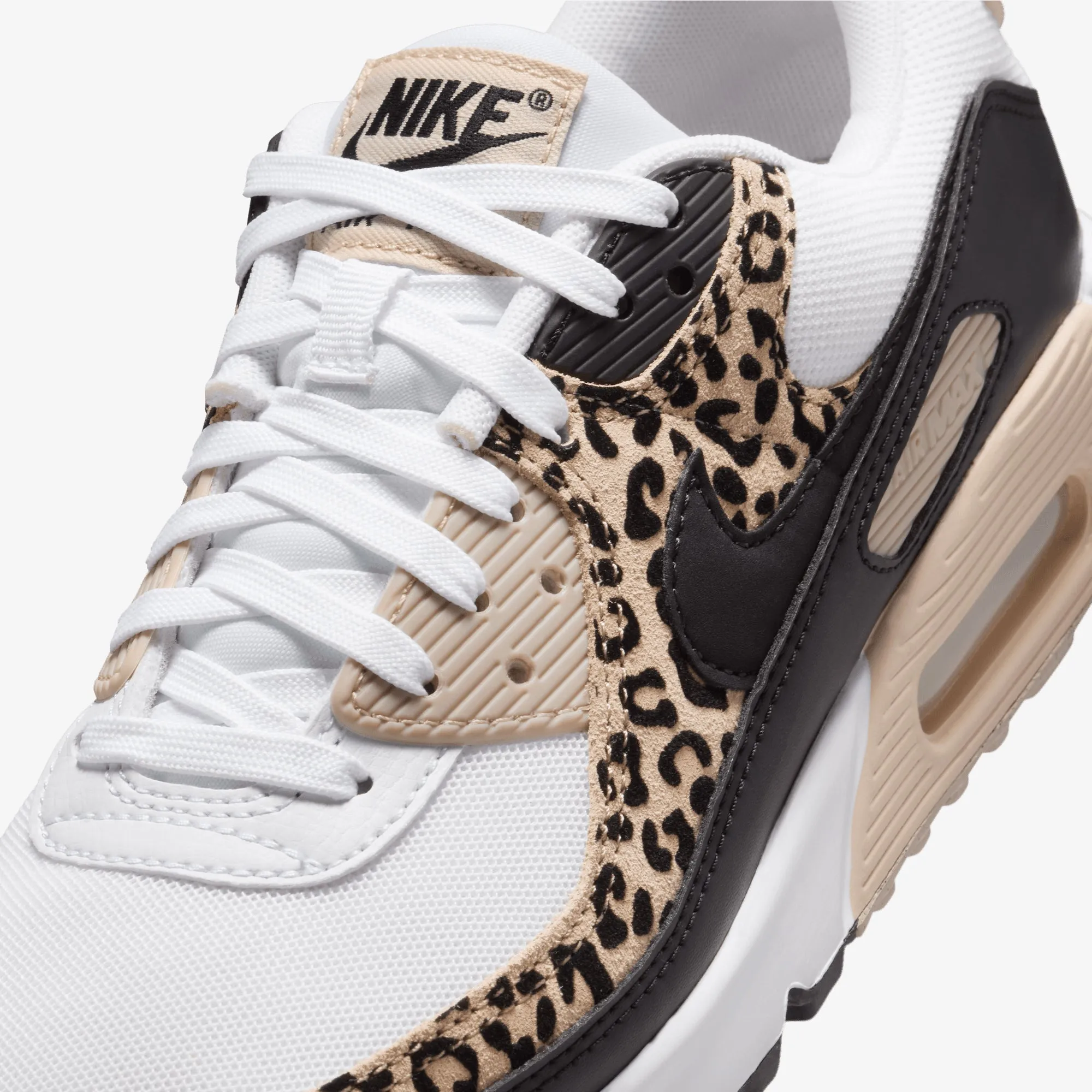 Dry Base Nike | AIR MAX 90 LV8 { WHITE/BLACK-SANDDRIFT-HEMP