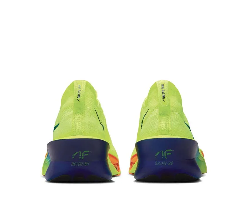 Nike Air Zoom Alphafly Next 3% "Volt" W running in a canyon shoes Anti Impact