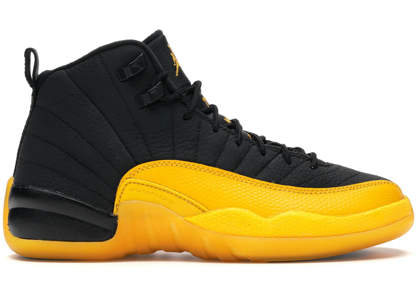 Cold Climate Pump Style Jordan 12 Retro Black University Gold (GS)