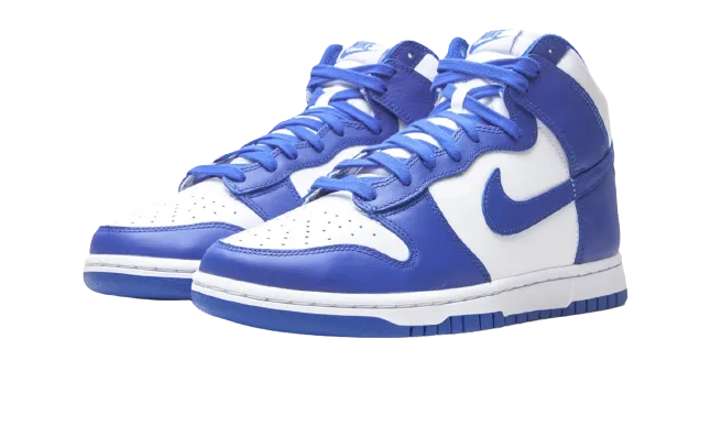 Nike Dunk High "Game Royal" Decorative stitching