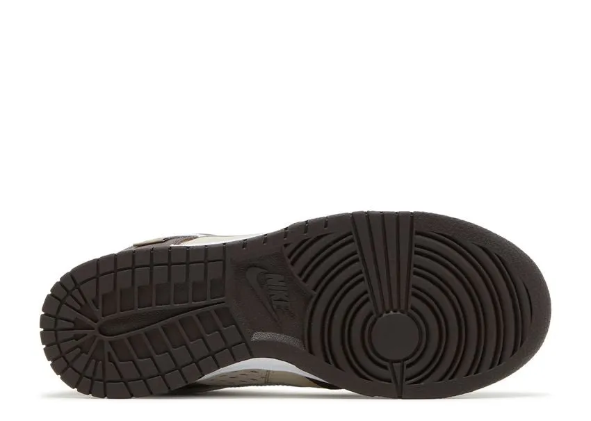 Deep Black Nike Dunk Low Brown Basalt