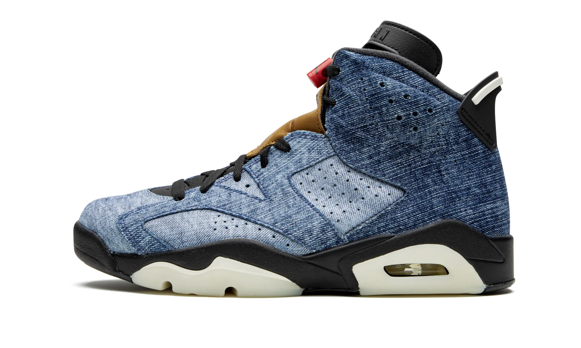 Jordan 6 Retro "Washed Denim" Light Grip Run Daily