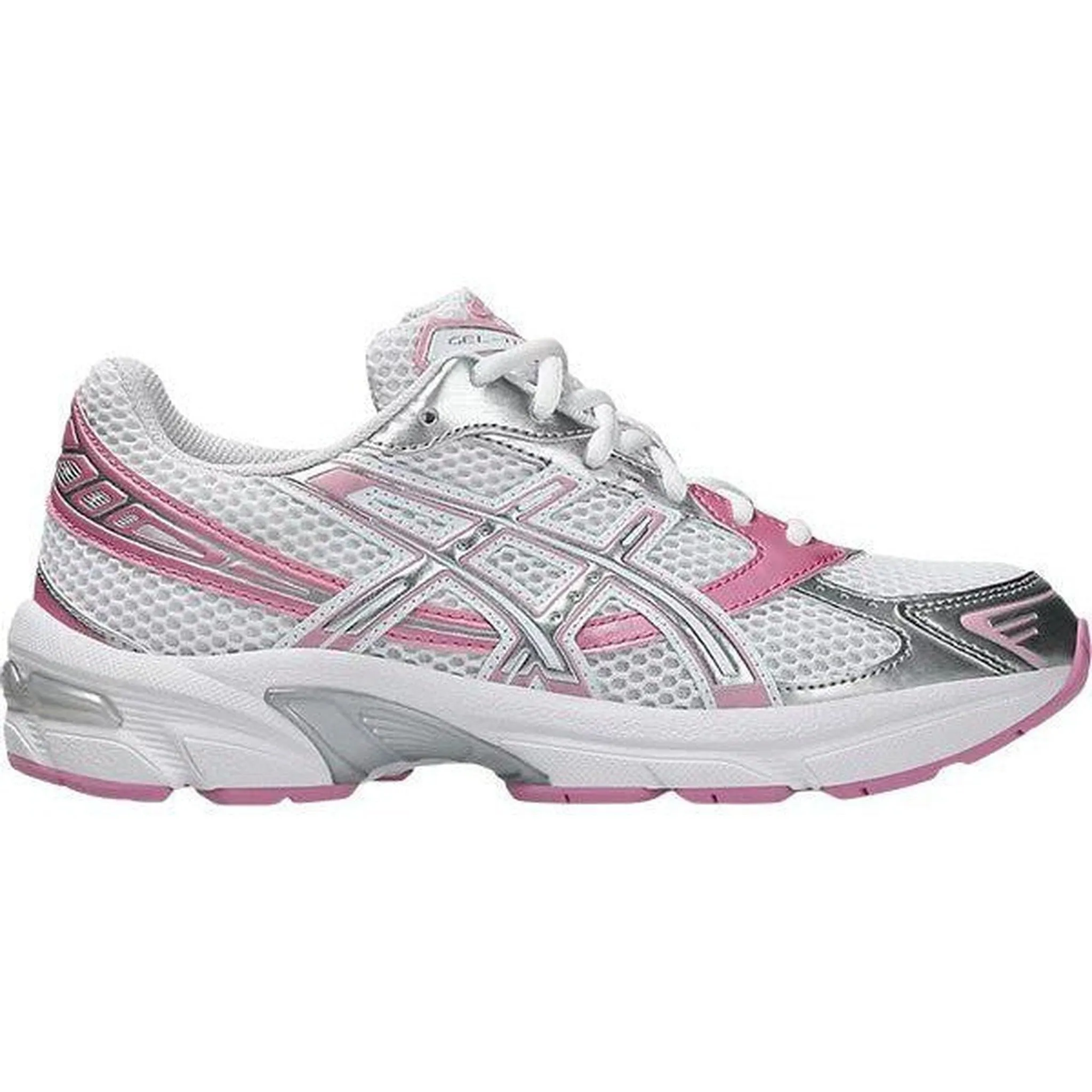 Cushioned ASICS Gel-1130 White Silver Pink (Women's)