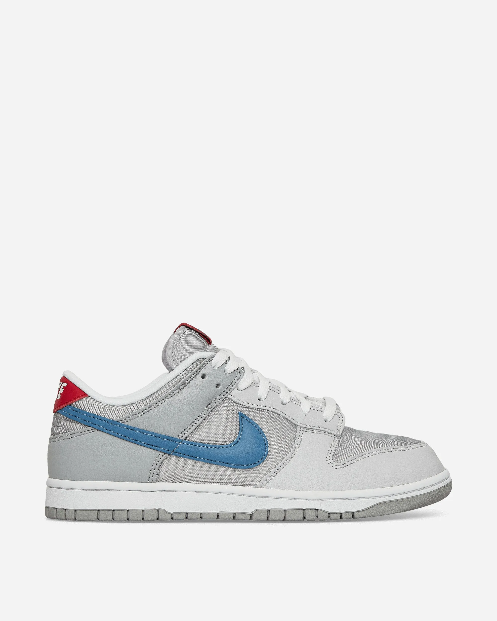 Dunk Low Sneakers Silver Blue Wet Grip