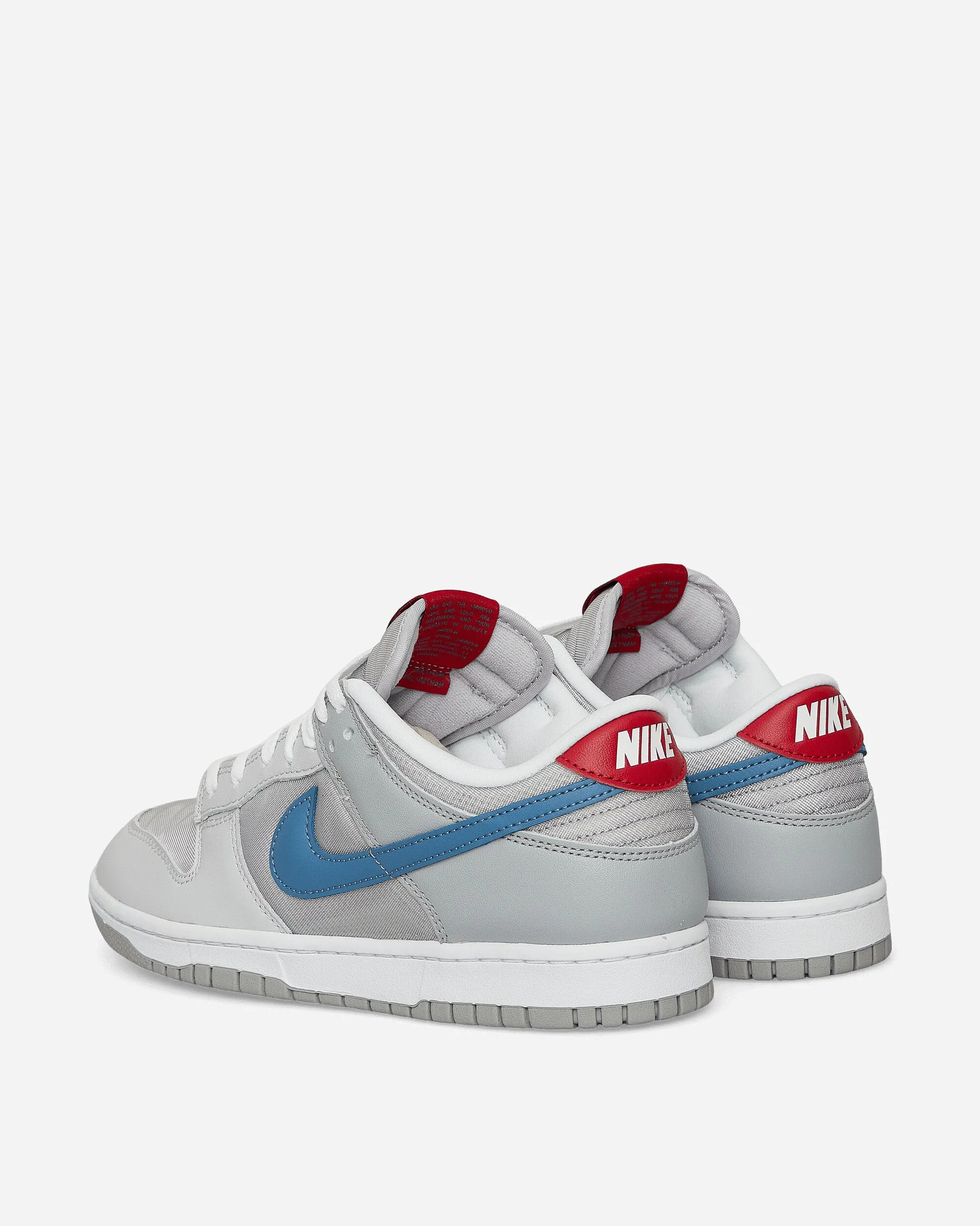 Dunk Low Sneakers Silver Blue Pearl Shine