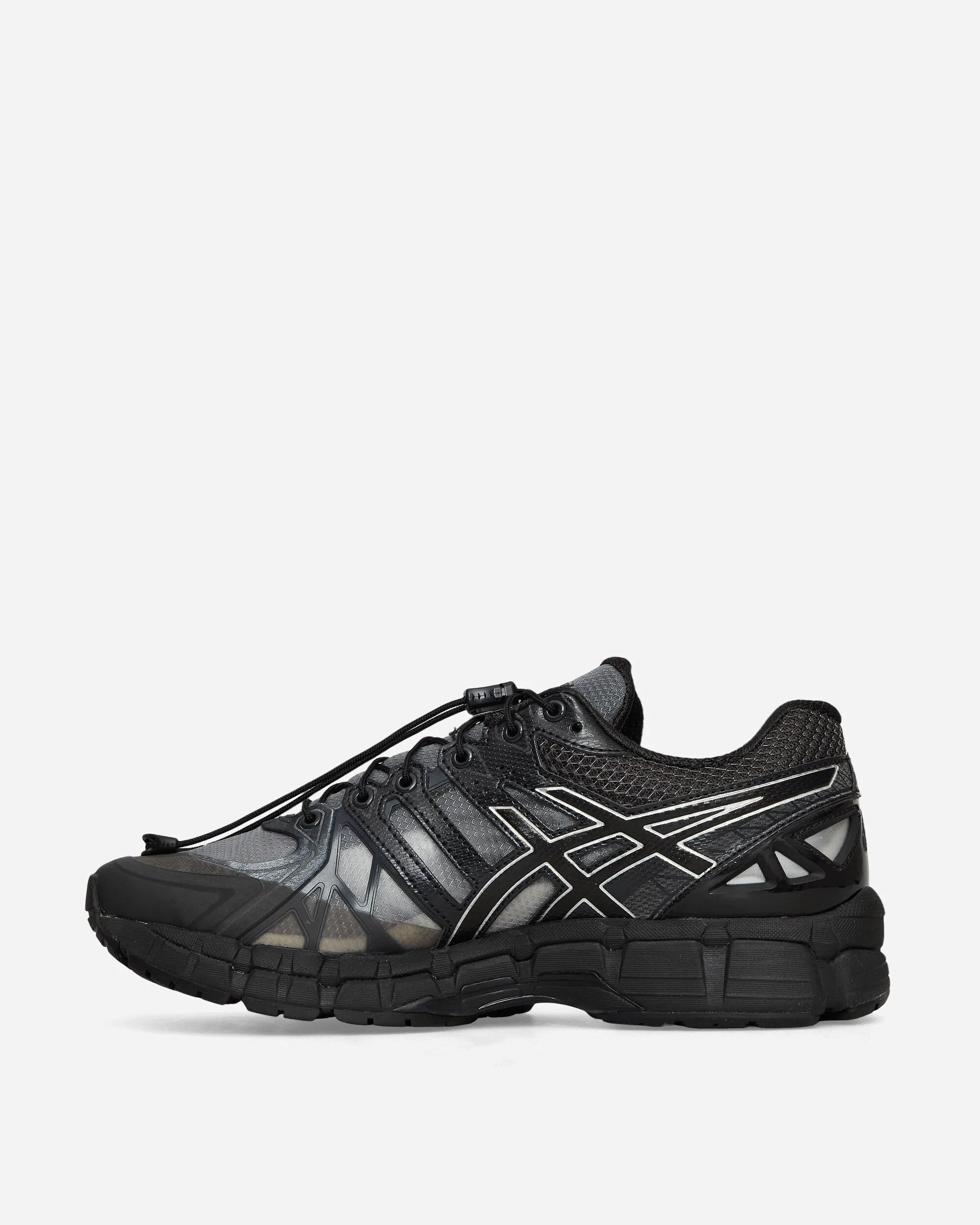 UNAFFECTED GEL-Kayano 20 Sneakers Obsidian Grey / Black On Trend Elastic laces