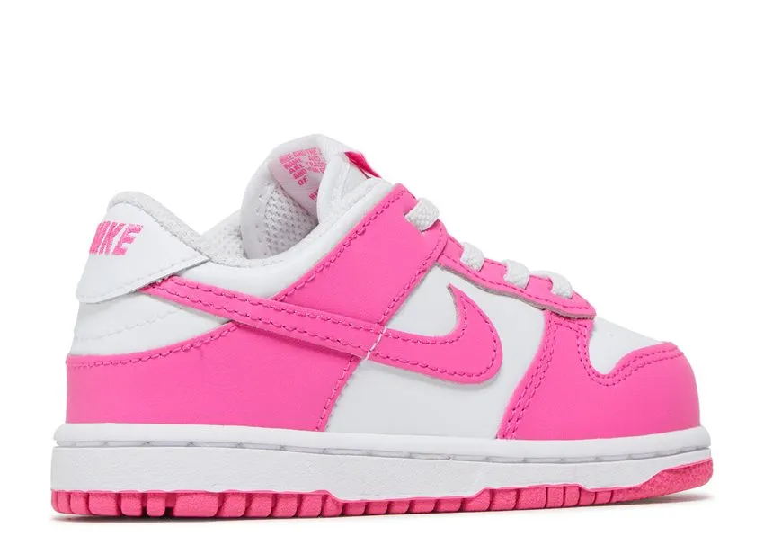 Nike Dunk Low Laser Fuchsia (TD) Sweat   wicking Memory Foam