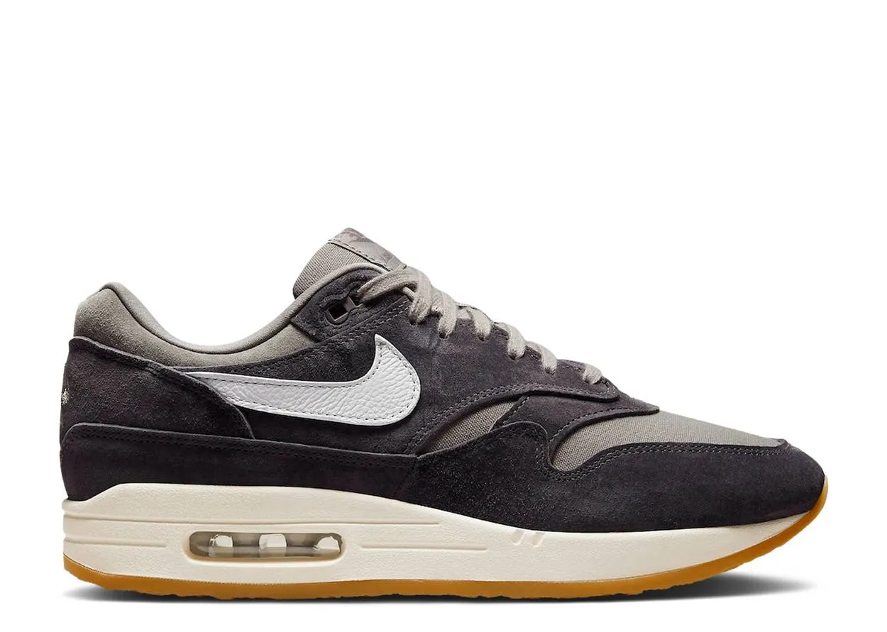 City Wear Comfortable Step Shoes Nike Air Max 1 Crepe Soft Grey