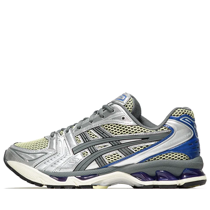 Video Look Asics Gel-Kayano 14 - Soft Yellow/Asics Blue