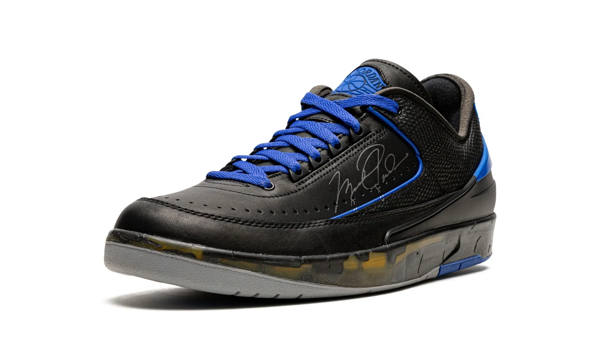 World Walk Off-White x Air Jordan 2 Retro Low SP Black Varsity Royal