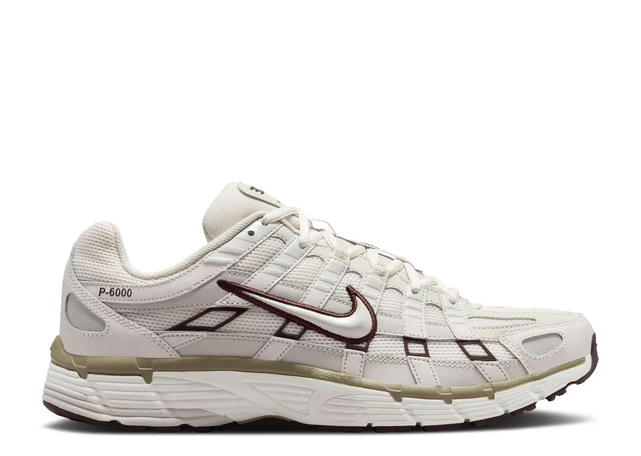 Nike P-6000 Earth Light Bone running in summer shoes